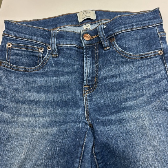 J.Crew 8” Rise Toothpick Jeans – Size 26P - Picture 3 of 7